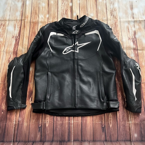 Alpinestars Jackets & Coats Alpinestars Men Gp Pro Airflow Vented Leather Black Motorcycle